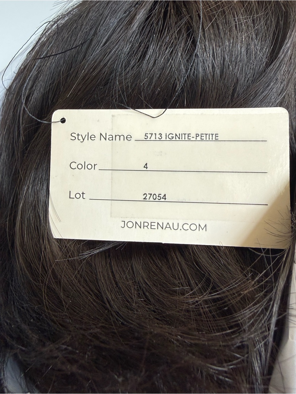 Ignite-Petite Women's Hair Wig - Black/Dark Brown - Picture 3 of 4